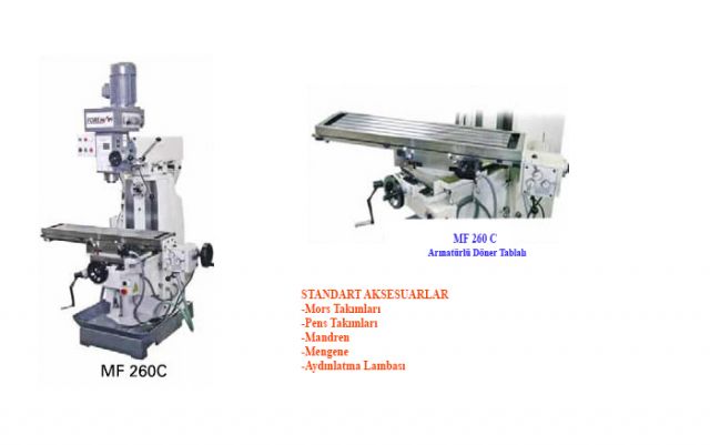 MF260C Döner Tablalı